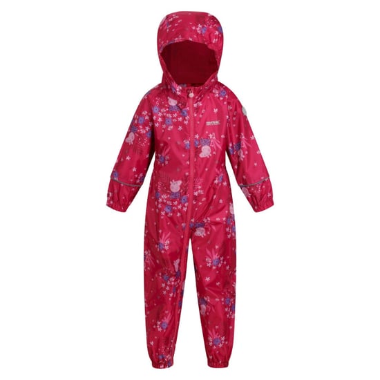 Regatta Kinder/kinder pobble peppa pig gebloemd waterdicht plassenpak - Image 1