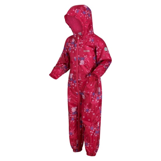 Regatta Kinder/kinder pobble peppa pig gebloemd waterdicht plassenpak - Image 2