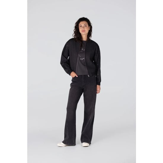 Jansen Amsterdam Lara shirt co138 antraciet - Image 2