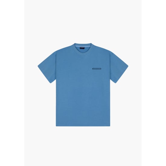 Black Donkey Relaxt summer t-shirt i blue - Image 1