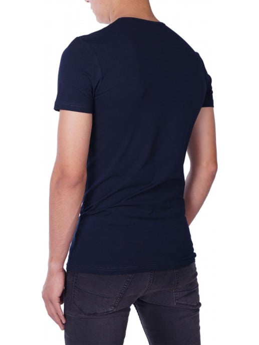 Garage Basis t-shirt ronde hals bodyfit blauw - Image 4