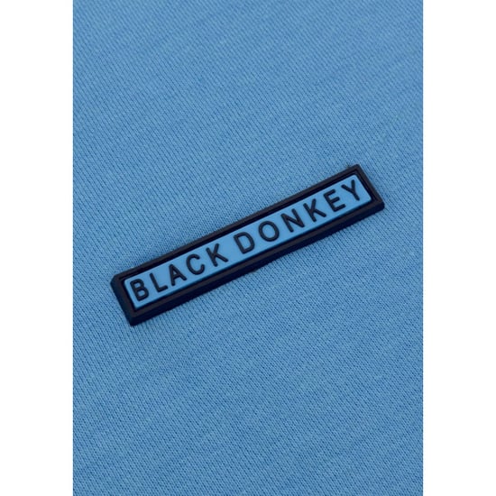Black Donkey Relaxt summer t-shirt i blue - Image 4