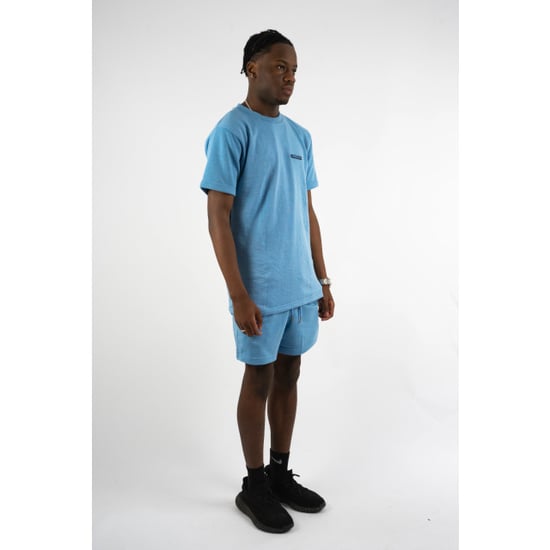 Black Donkey Relaxt summer t-shirt i blue - Image 5