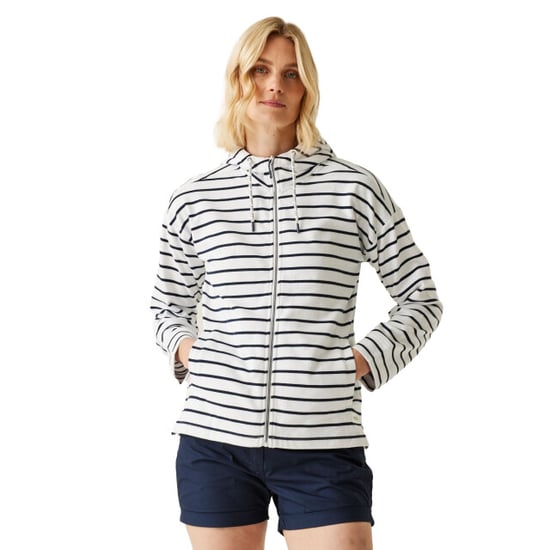 Regatta Dames bayletta ii gestreepte hoodie met volledige rits - Image 4