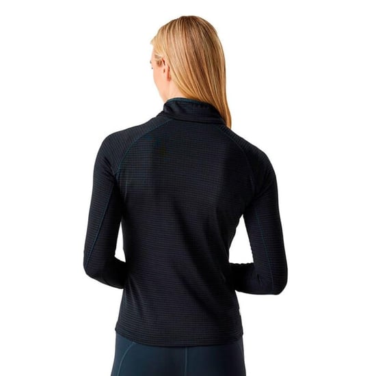 Regatta Yonder II Half Zip Fleece Top för damer/kvinnor (Marinblått) - Image 4