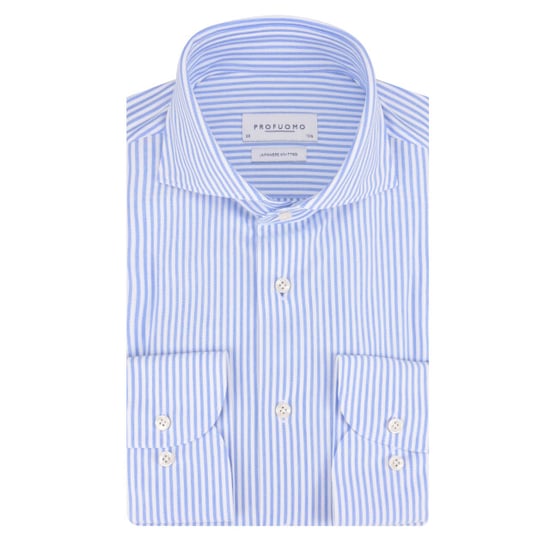 Profuomo Japanese knitted overhemd met lange mouwen - Image 1