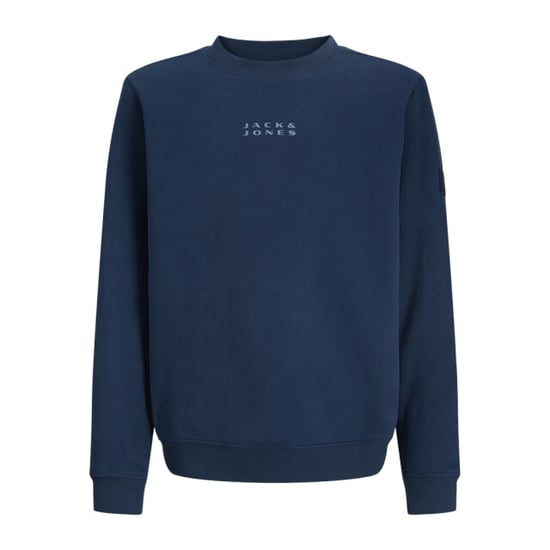 Jack & Jones Jcopoint sweat badge crew neck bf jnr navy - Image 1