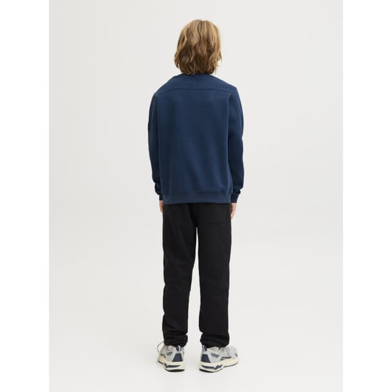 Jack & Jones Jcopoint sweat badge crew neck bf jnr navy - Image 3