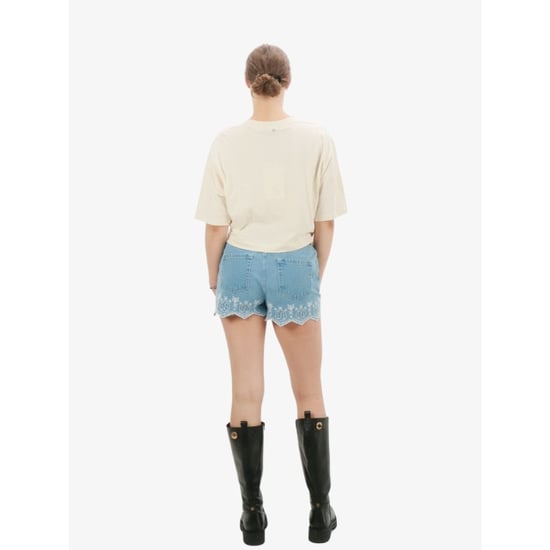 Nikkie Dames short denim cali - Image 4