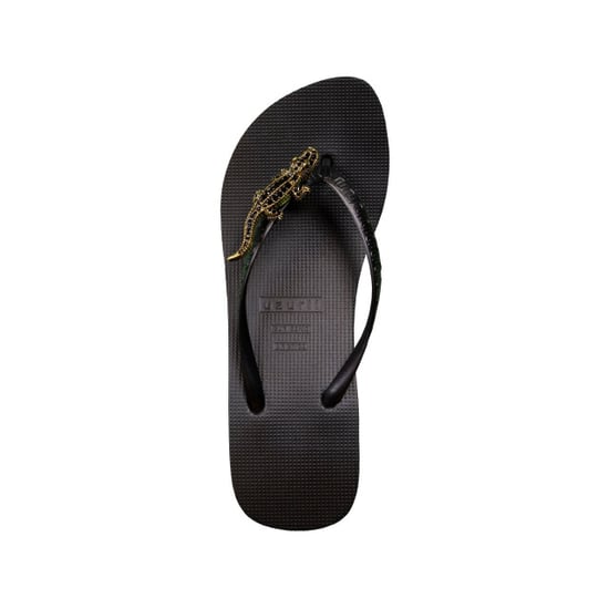 Uzurii Black crocodile switch high heel zwart - Image 1