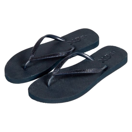 XQ Xq dames teenslippers glitters donker - Image 1