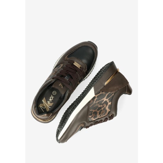 Mexx Sneakers fleur ellen mi001000953w-1101 / bruin - Image 3
