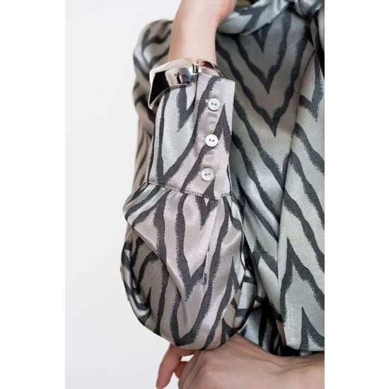 Geisha Blouse silver grey - Image 3