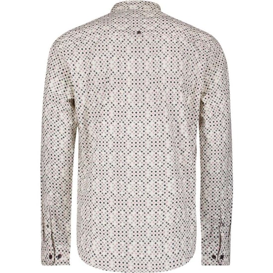 No Excess Shirt stretch allover printed mauve - Image 3