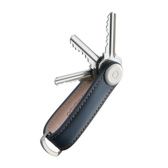 Orbitkey 2.0 leather navy tan - Image 1