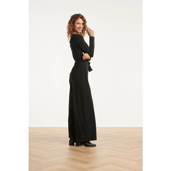 Smashed Lemon Jumpsuit met ronde hals in travelkwaliteit | - Image 5