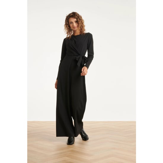 Smashed Lemon Jumpsuit met ronde hals in travelkwaliteit | - Image 6