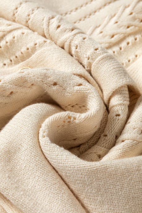 Cable Knit Cardigan Button Closure - Image 4