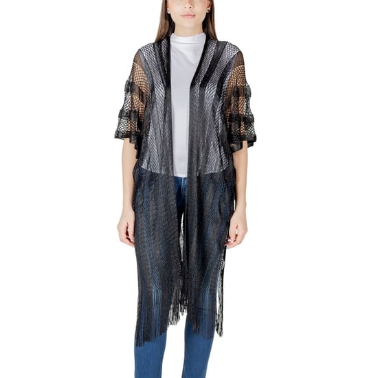 Franjezoom Rimpelmouw Cardigan - Image 1
