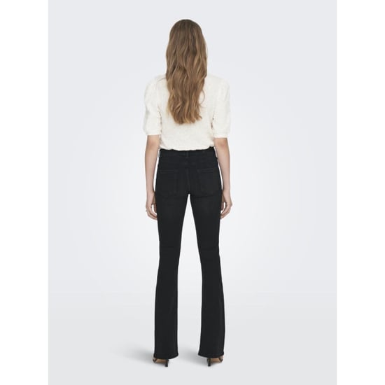 Only Onlblush mid flared dnm ta black denim - Image 3