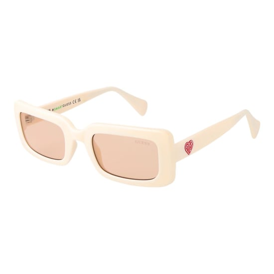 Rectangular Heart Sunglasses - Image 1