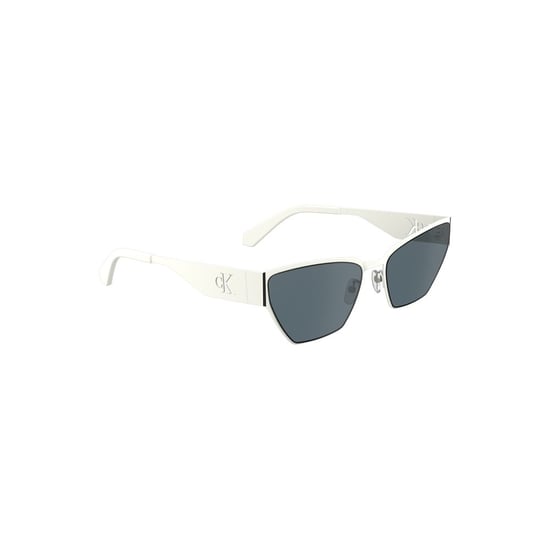 Cateye Solglasögon Vit Ram - Image 3