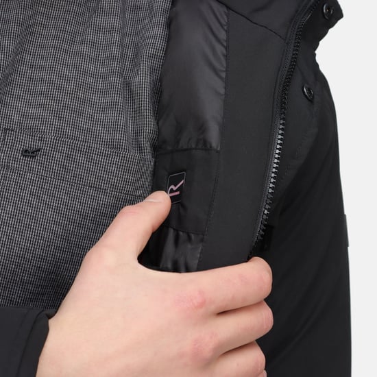 Regatta Mens Volter Waterproof Insulated Parka (Black) - Image 5