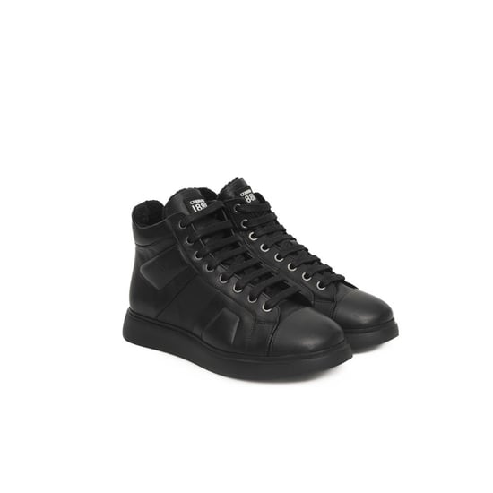 Heren Leren Hoge Sneakers - Image 3