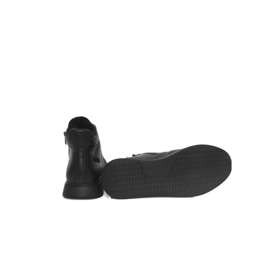Heren Leren Hoge Sneakers - Image 4