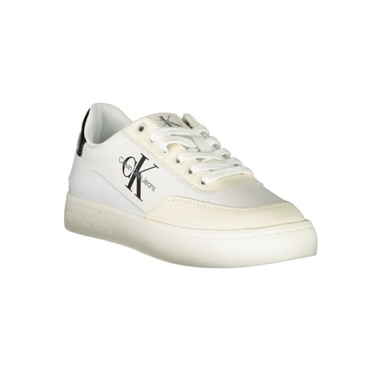 Ck Jeans Monogram Schoenen Lowtop Sneakers Wit - Image 2
