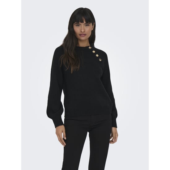 Only Onlemma life ls button oneck knt noos - - Image 2