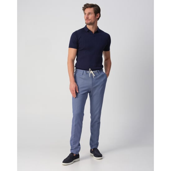 Blue Industry Jersey travel chino | - Image 4