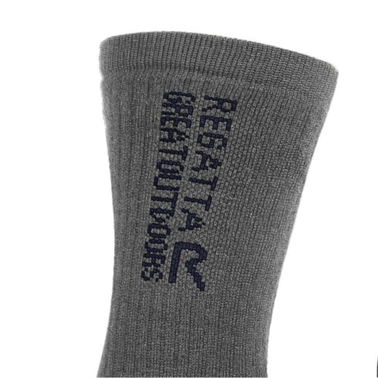 Regatta Unisex wollen sokken voor wandelschoenen volwassenen (pak van 2) - Image 3