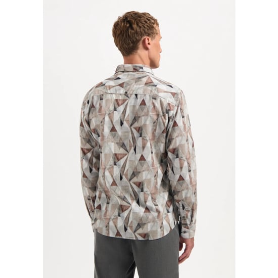 No Excess Heren overhemd 29430923 044 taupe - Image 5