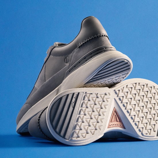Craft Pace Grey Leather Trainers - Image 4