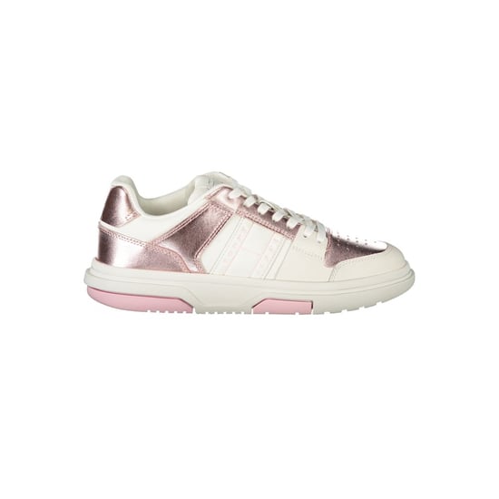 Metallic Laag Top Sneakers Roségoud Stijl - Image 1