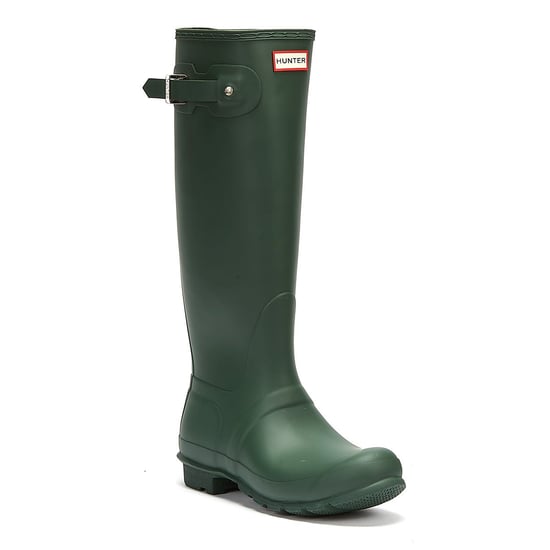 Hunter Original Tall Womens Green Wellies - Image 2