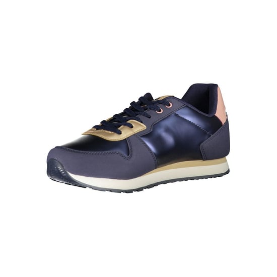 Lägsneakers Marinblå och Guld - Image 2