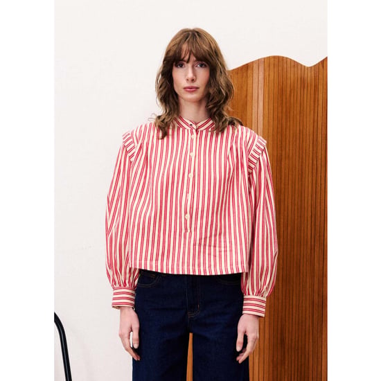 FRNCH Choupette blouse schouderdetails gestreept - Image 2