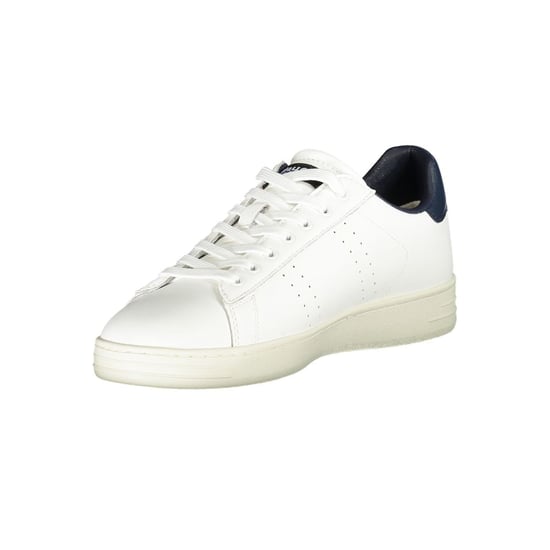 Blauer Witte Leren Heren Sneakers - Image 3