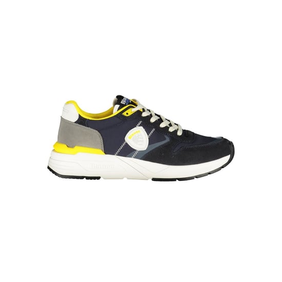 Blauer Blå Polyester Herr Sneakers - Image 1