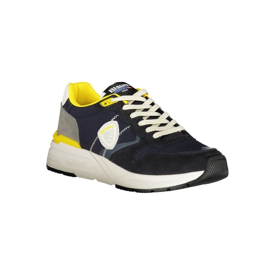 Blauer Blå Polyester Herr Sneakers - Image 2
