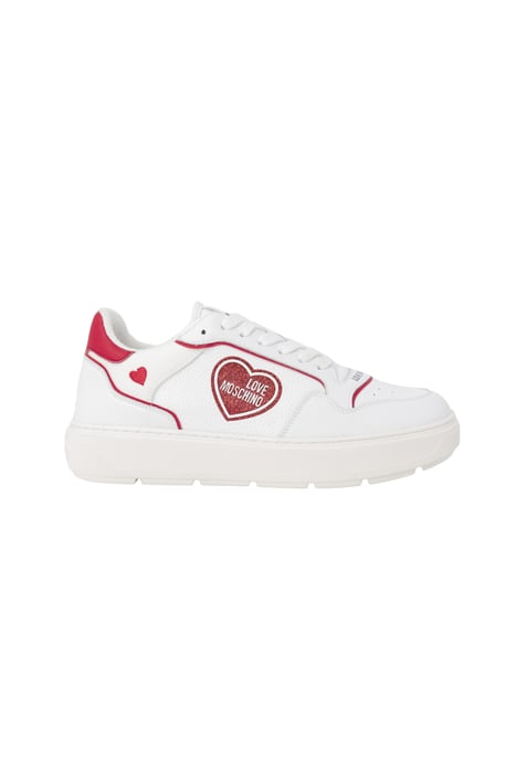 Lowtop Sneakers Heart Patch - Image 1