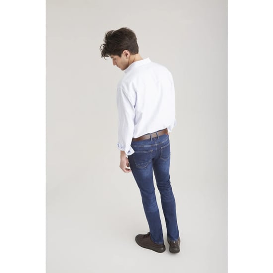Cup of Joe Leo heren slim-fit jeans space blue - Image 2