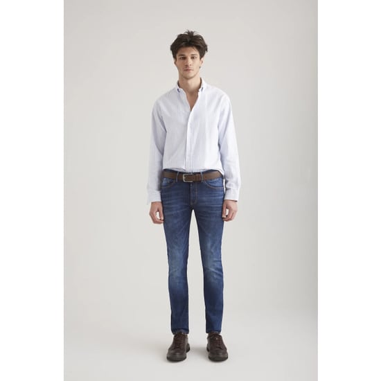 Cup of Joe Leo heren slim-fit jeans space blue - Image 3