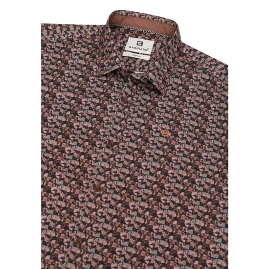 Gabbiano Heren overhemd 335735 5702 oak brown - Image 3