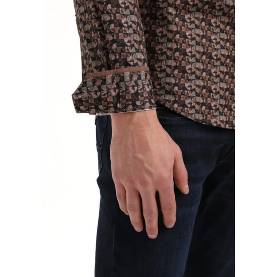 Gabbiano Heren overhemd 335735 5702 oak brown - Image 5