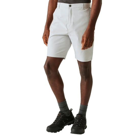 Regatta Mens Dalry Multi Pocket Shorts (Silver Grey) - Image 4