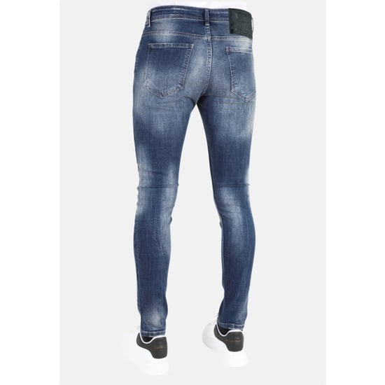 Mario Morato Stonewashed slim fit spijkerbroek met scheuren mm121 - Image 2