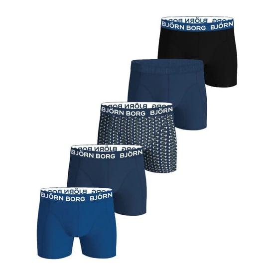 Björn Borg Björn borg 5-pack boxershorts cotton stretch – /print - Image 1
